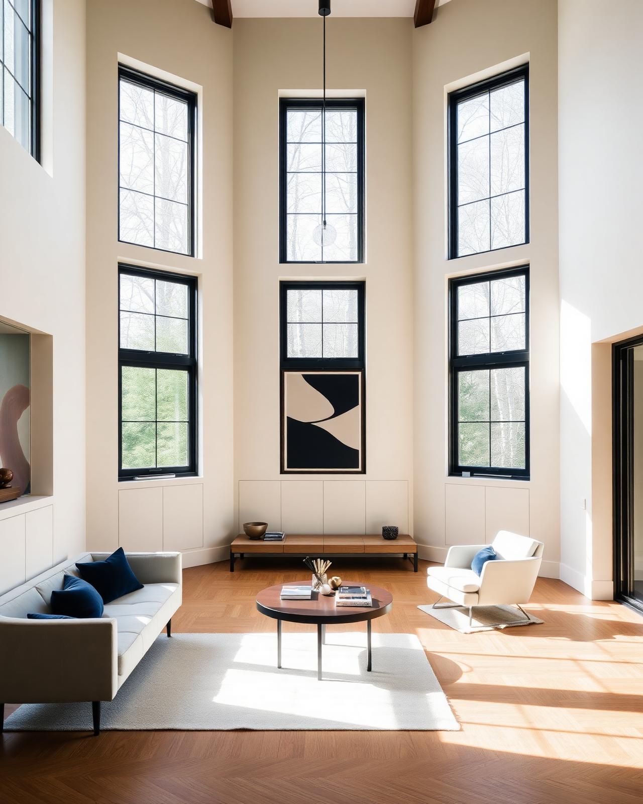 Luxury custom home interior